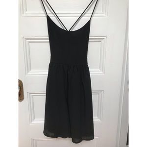 Tobi Black xs Skater Dress